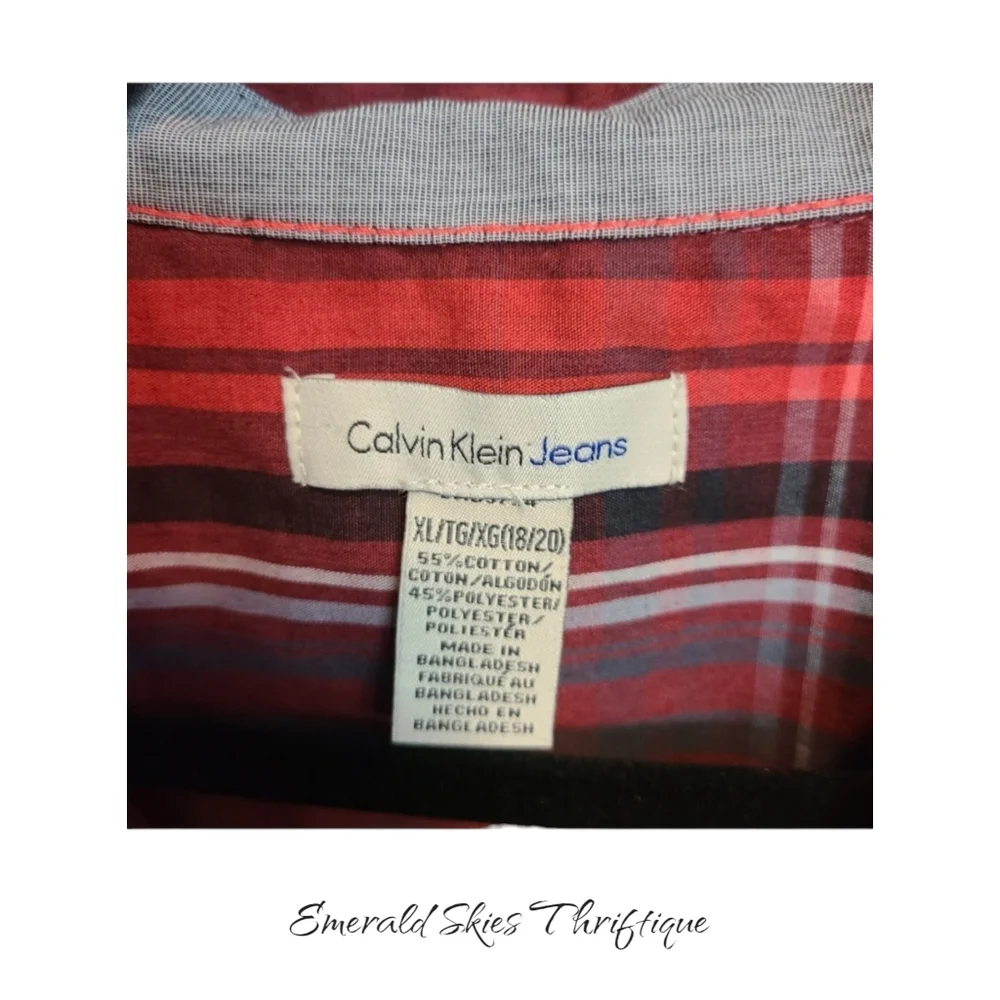 Calvin‎ Klein boys shirt